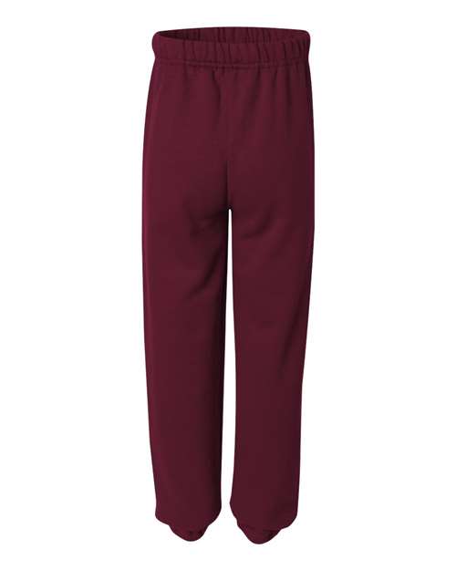 Jerzees 973B Youth NuBlend Fleece Sweatpants #color_MAROON