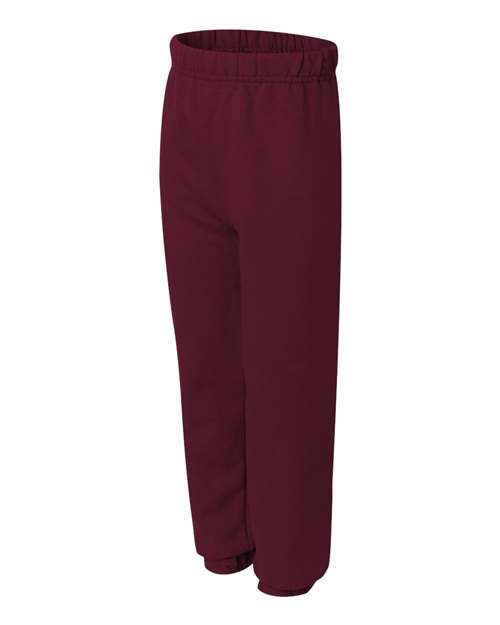 Jerzees 973B Youth NuBlend Fleece Sweatpants #color_MAROON