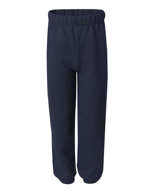 Jerzees 973B Youth NuBlend Fleece Sweatpants #color_J NAVY