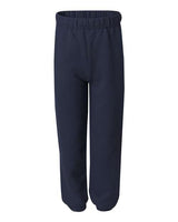 Jerzees 973B Youth NuBlend Fleece Sweatpants #color_J NAVY