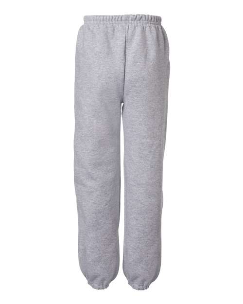 Gildan G182B Youth Heavy Blend 50/50 Sweatpant #color_SPORT GREY