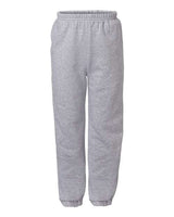 Gildan G182B Youth Heavy Blend 50/50 Sweatpant #color_SPORT GREY