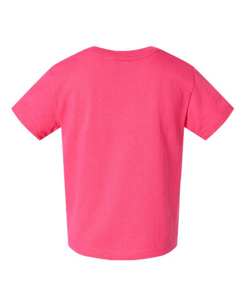 Rabbit Skins RS3301 Toddler Cotton Jersey T-Shirt #color_HOT PINK