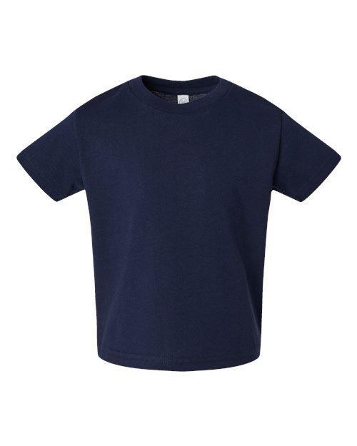 Rabbit Skins RS3301 Toddler Cotton Jersey T-Shirt #color_NAVY