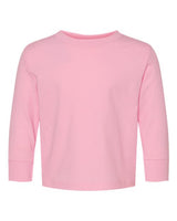 Rabbit Skins 3311 Toddler Long-Sleeve T-Shirt #color_PINK