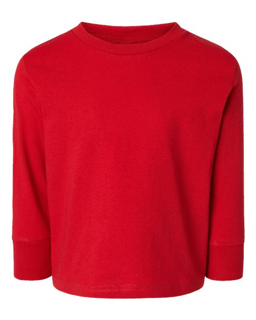 Rabbit Skins 3311 Toddler Long-Sleeve T-Shirt #color_RED