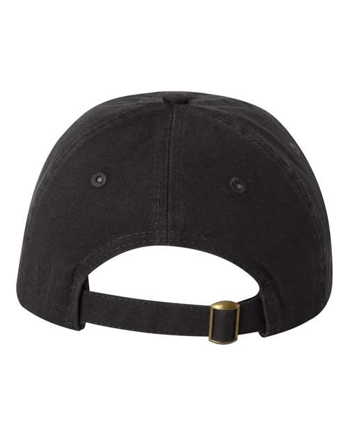 Valucap VC300Y Small Fit Bio-Washed Dad Hat #color_Black
