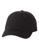 Valucap VC300Y Small Fit Bio-Washed Dad Hat #color_Black