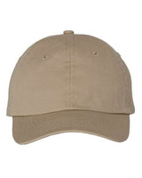 Valucap VC300Y Small Fit Bio-Washed Dad Hat #color_Khaki