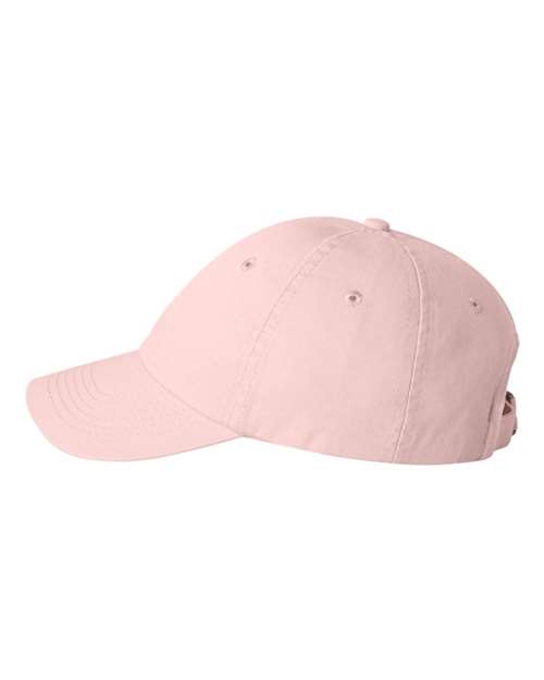 Valucap VC300Y Small Fit Bio-Washed Dad Hat #color_Light Pink