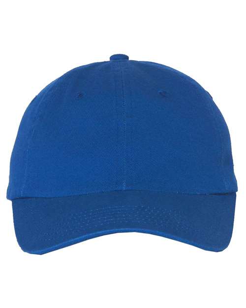 Valucap VC300Y Small Fit Bio-Washed Dad Hat #color_Royal