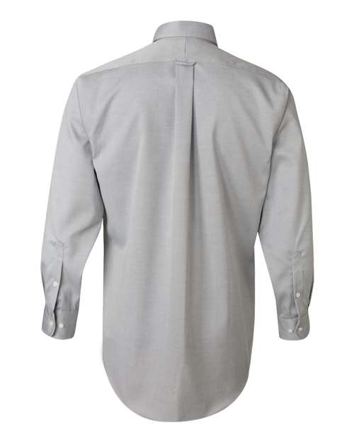Van Heusen 13V0143 Non-Iron Pinpoint Oxford Shirt #color_French Grey
