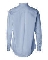 Van Heusen 13V0110 Women's Pinpoint Oxford Shirt #color_Blue