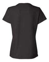 Hanes SL04 Ladies' Nano-T T-Shirt #color_BLACK