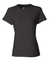 Hanes SL04 Ladies' Nano-T T-Shirt #color_BLACK