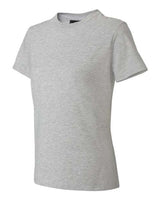 Hanes SL04 Ladies' Nano-T T-Shirt #color_LIGHT STEEL