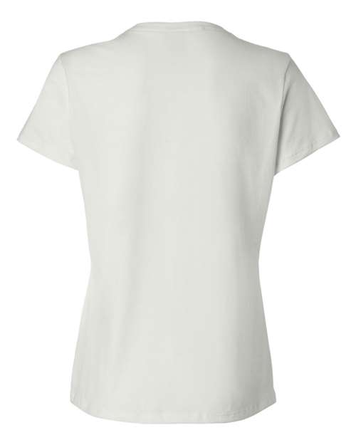 Hanes SL04 Ladies' Nano-T T-Shirt #color_WHITE
