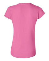 Gildan G640L Ladies' Softstyle 4.5 oz Fitted T-Shirt #color_AZALEA