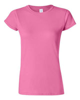 Gildan G640L Ladies' Softstyle 4.5 oz Fitted T-Shirt #color_AZALEA