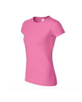 Gildan G640L Ladies' Softstyle 4.5 oz Fitted T-Shirt #color_AZALEA
