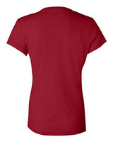 Bella + Canvas B6005 Ladies' Jersey Short-Sleeve V-Neck T-Shirt #color_RED