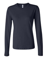 Bella + Canvas B6500 Ladies' Jersey Long-Sleeve T-Shirt #color_NAVY