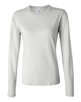 Bella + Canvas B6500 Ladies' Jersey Long-Sleeve T-Shirt #color_WHITE