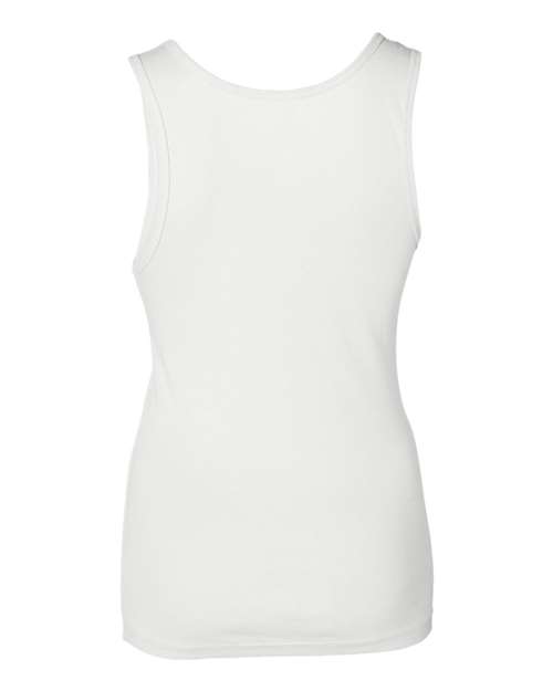 Bella + Canvas 1080 Ladies' Baby Rib Tank #color_WHITE