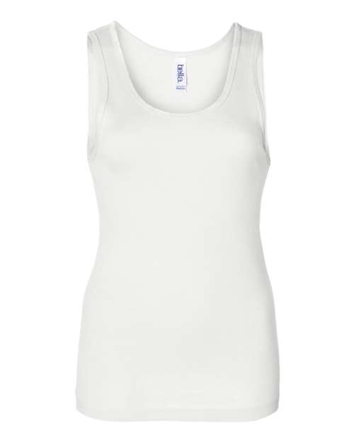 Bella + Canvas 1080 Ladies' Baby Rib Tank #color_WHITE