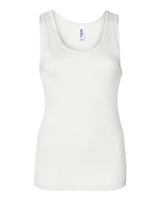 Bella + Canvas 1080 Ladies' Baby Rib Tank #color_WHITE