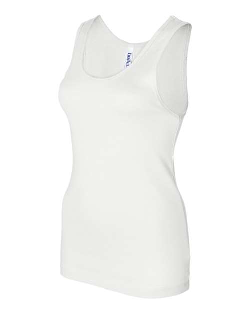 Bella + Canvas 1080 Ladies' Baby Rib Tank #color_WHITE
