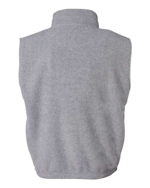 Sierra Pacific 3010 Fleece Full-Zip Vest #color_Heather Grey