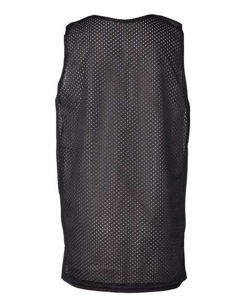 Badger 2529 Youth Pro Mesh Reversible Tank Top #color_Black/ White