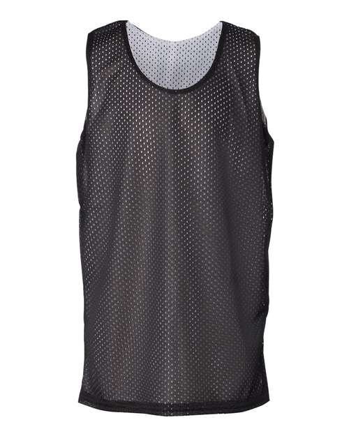 Badger 2529 Youth Pro Mesh Reversible Tank Top #color_Black/ White