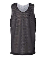 Badger 2529 Youth Pro Mesh Reversible Tank Top #color_Black/ White