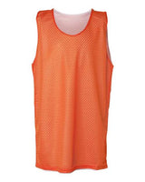 Badger 2529 Youth Pro Mesh Reversible Tank Top #color_Burnt Orange White