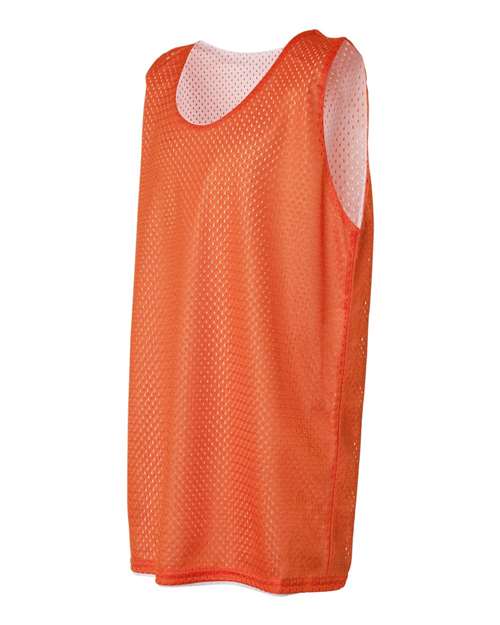 Badger 2529 Youth Pro Mesh Reversible Tank Top #color_Burnt Orange White