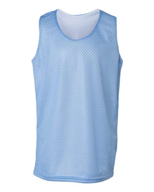 Badger 2529 Youth Pro Mesh Reversible Tank Top #color_Columbia Blue/ White