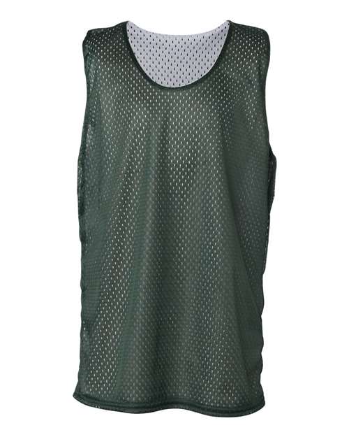 Badger 2529 Youth Pro Mesh Reversible Tank Top #color_Forest/ White
