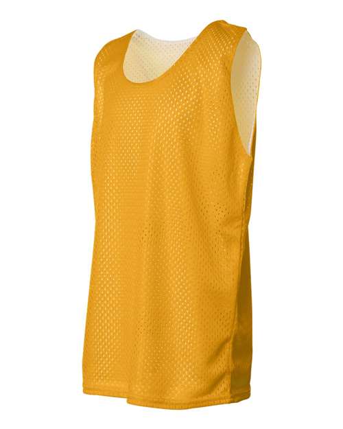Badger 2529 Youth Pro Mesh Reversible Tank Top #color_Gold/ White