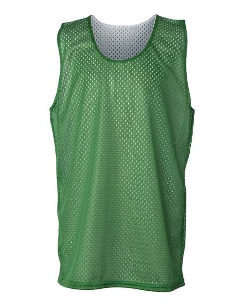 Badger 2529 Youth Pro Mesh Reversible Tank Top #color_Kelly/ White