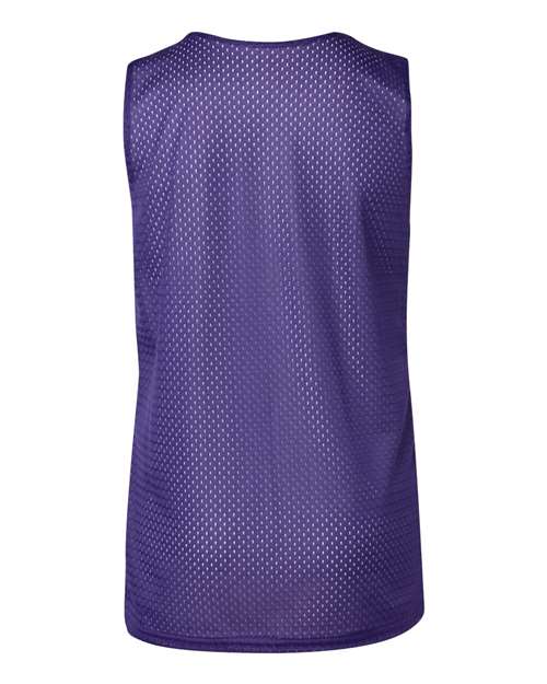 Badger 2529 Youth Pro Mesh Reversible Tank Top #color_Purple/ White