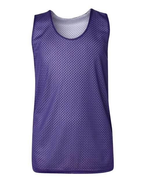 Badger 2529 Youth Pro Mesh Reversible Tank Top #color_Purple/ White