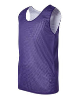 Badger 2529 Youth Pro Mesh Reversible Tank Top #color_Purple/ White