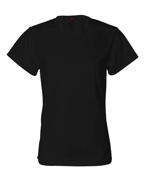 Badger 4160 Women’s B-Core T-Shirt #color_Black