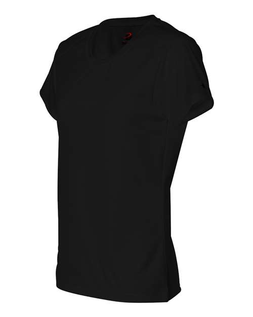 Badger 4160 Women’s B-Core T-Shirt #color_Black