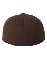 Flexfit 6210 Adult Premium 210 Fitted Cap #color_BROWN