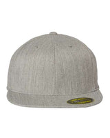 Flexfit 6210 Adult Premium 210 Fitted Cap #color_HEATHER GREY