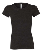 Bella + Canvas B8413 Ladies' Triblend Short-Sleeve T-Shirt #color_CHAR-BLACK TRIB
