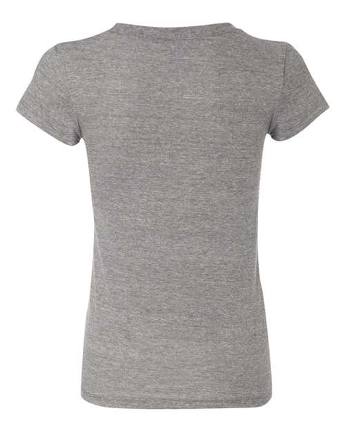 Bella + Canvas B8413 Ladies' Triblend Short-Sleeve T-Shirt #color_GREY TRIBLEND